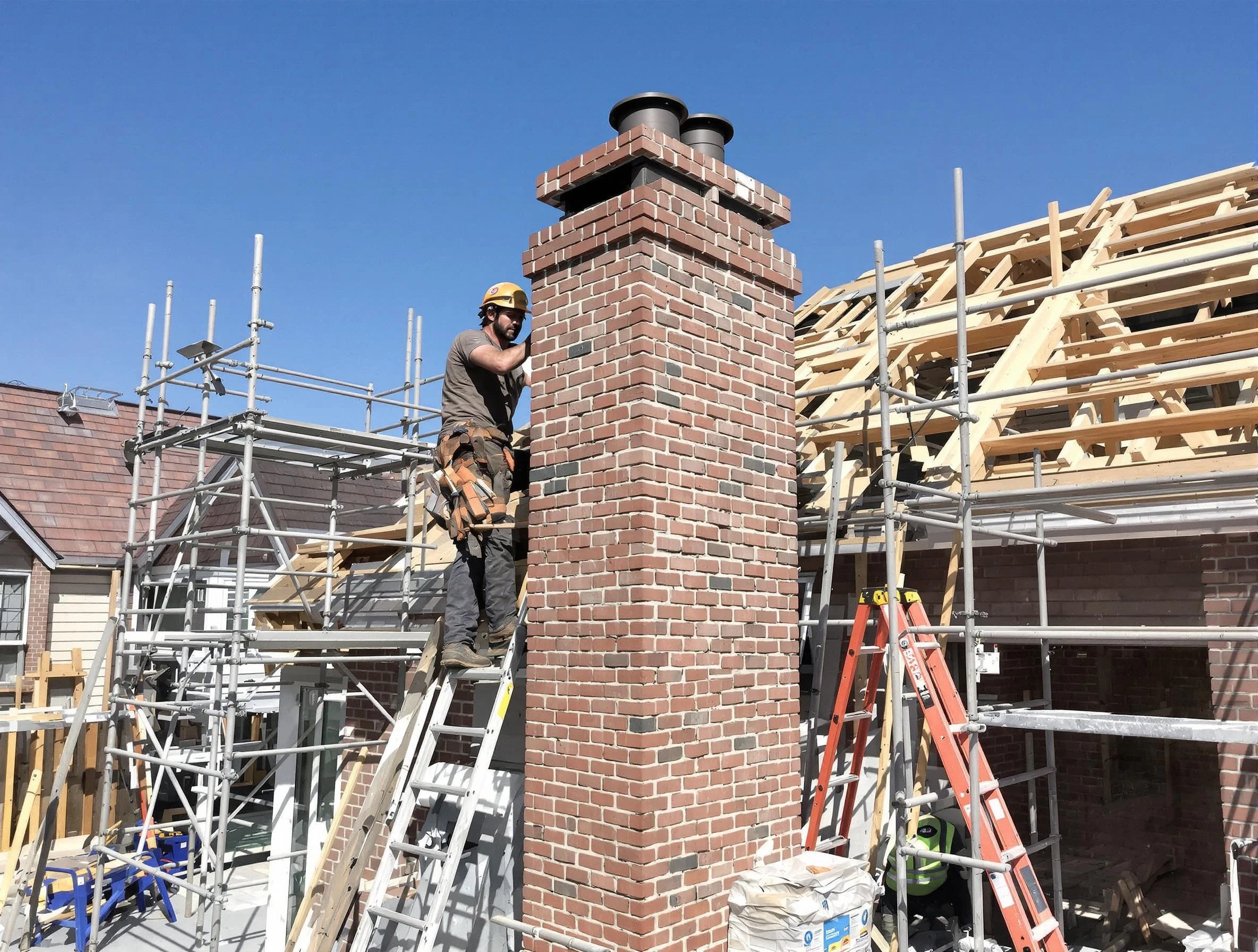 New chimney installation completed by Jeannette Chimney Sweep in Jeannette, PA