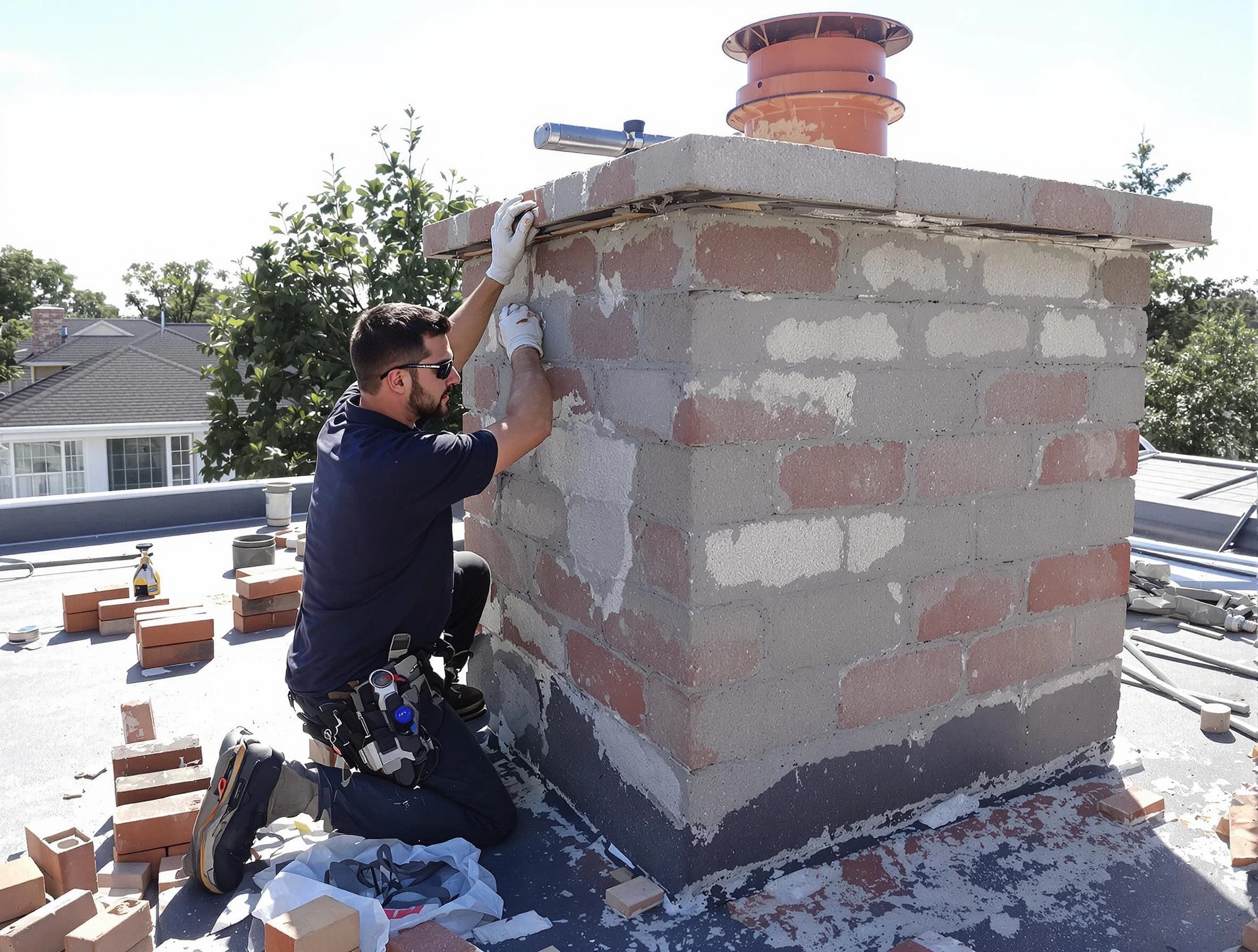 Advanced chimney repair process by Jeannette Chimney Sweep in Jeannette, PA