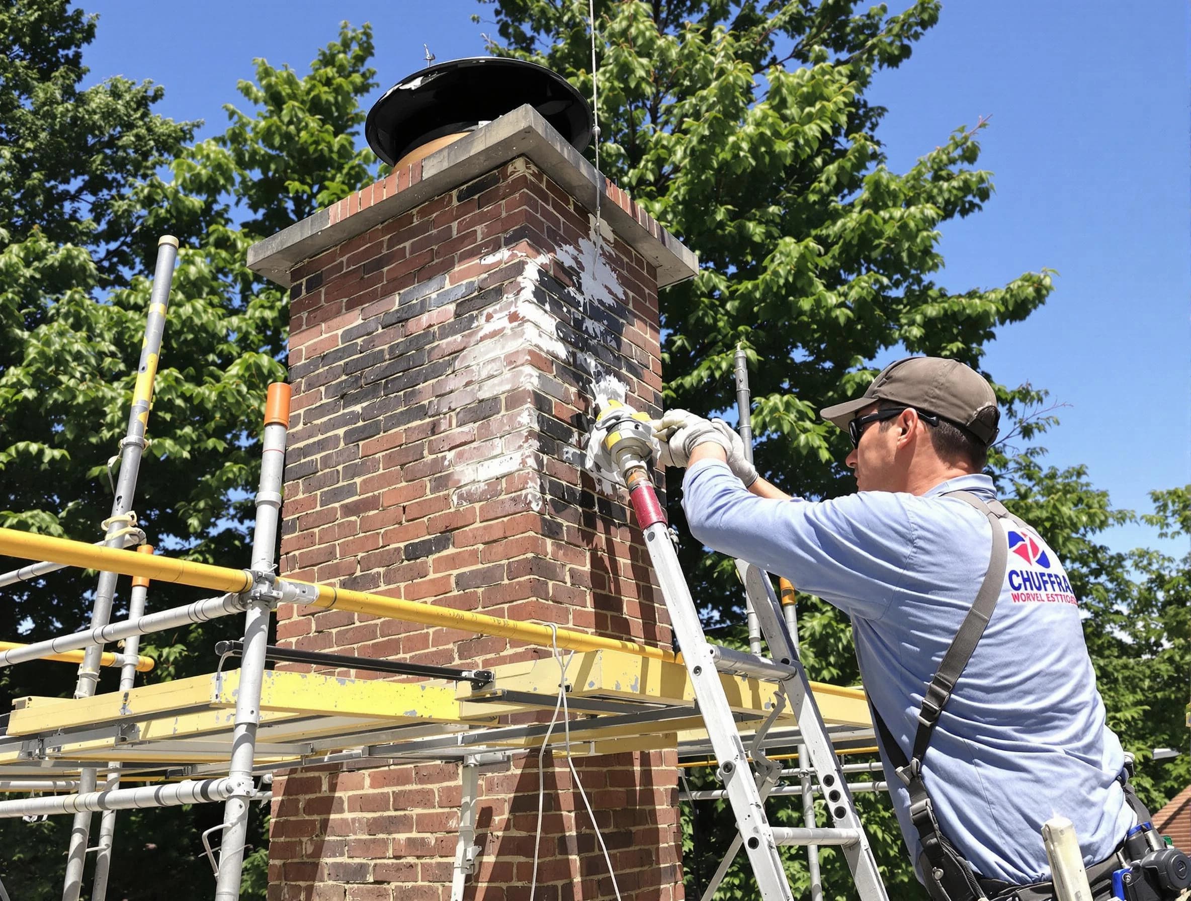 Structural chimney repair by Jeannette Chimney Sweep in Jeannette, PA