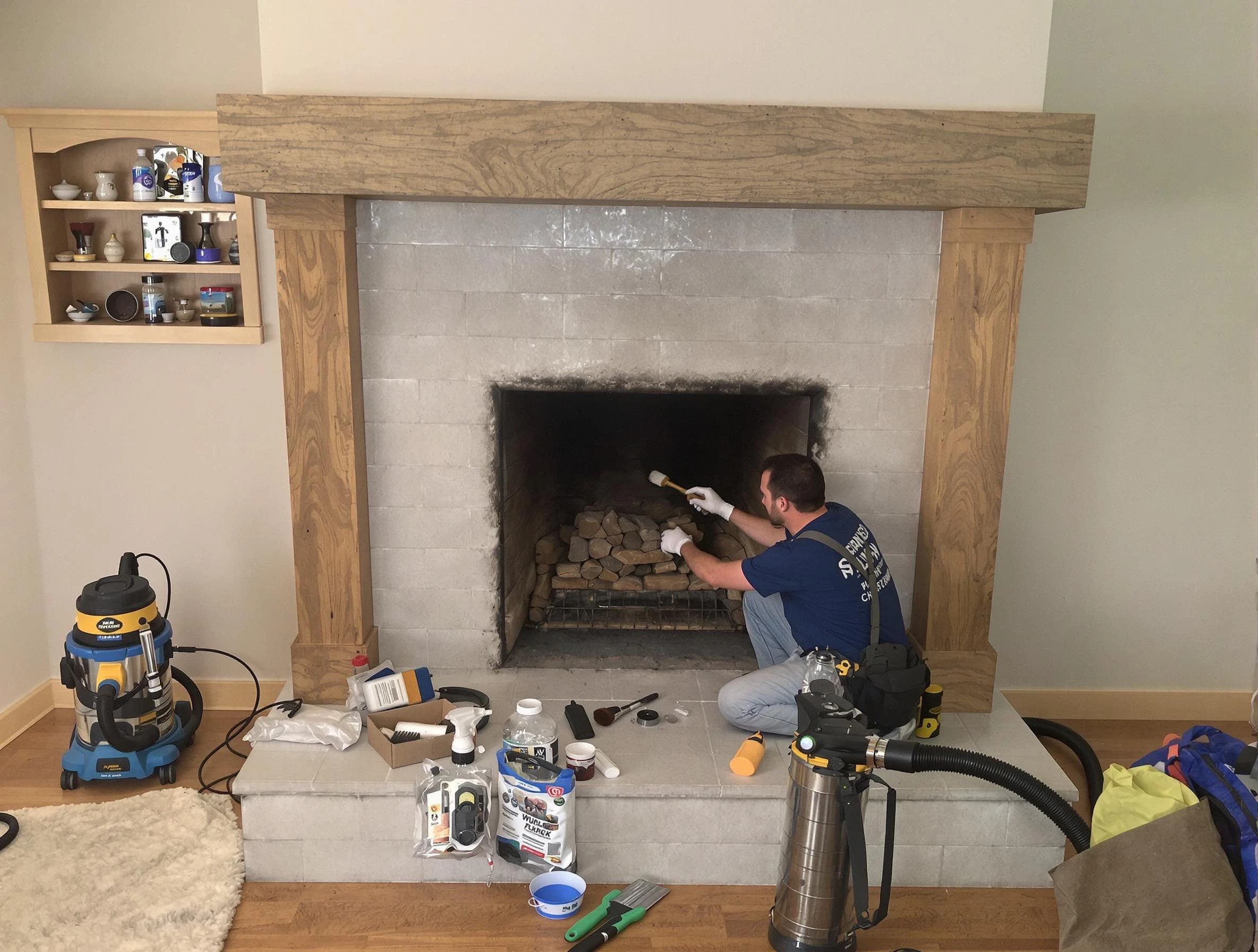 Detailed creosote removal process by Jeannette Chimney Sweep in Jeannette, PA