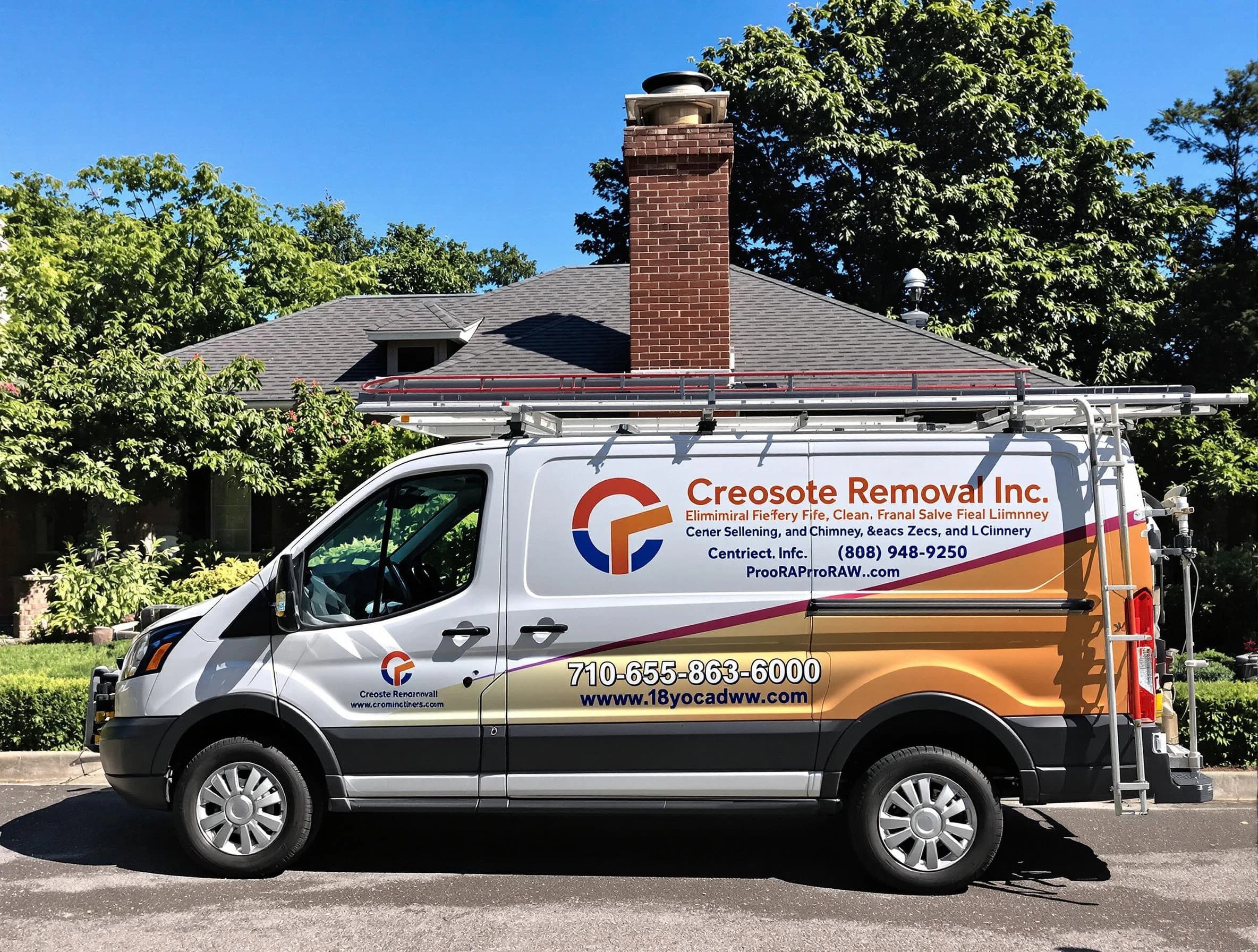 Jeannette Chimney Sweep technician removing creosote safely in Jeannette, PA