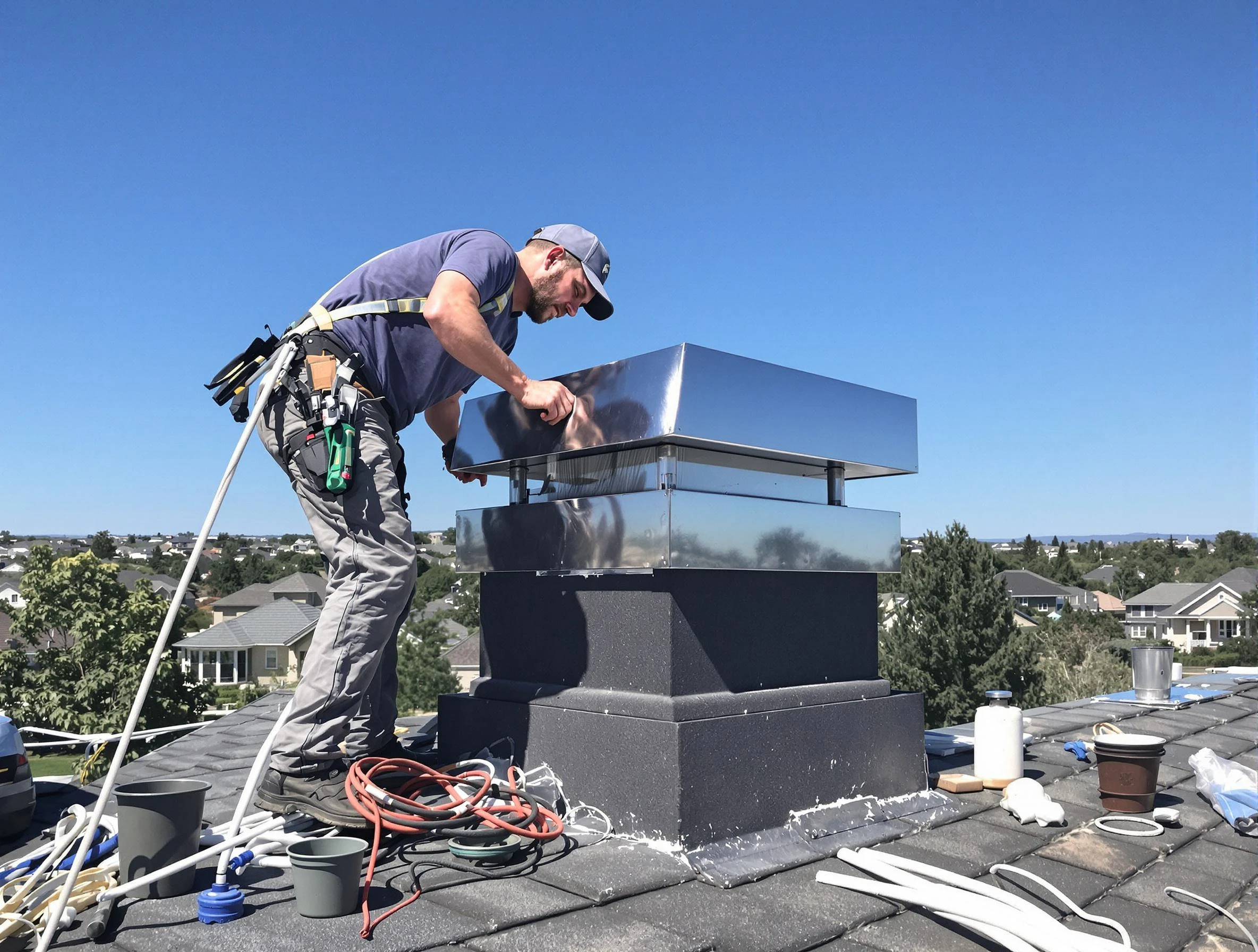 Chimney Cap Services in Hempfield, PA